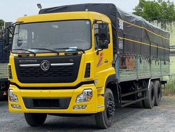 dongfeng 3 chân tải 13 tấn thùng bạt