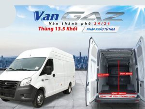 van gaz 3 chỗ 13.5m3