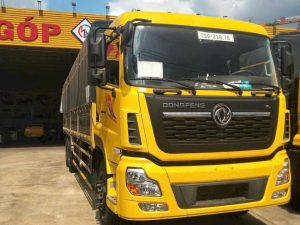 xe tải 3 chân dongfeng 13 tấn thùng bạt