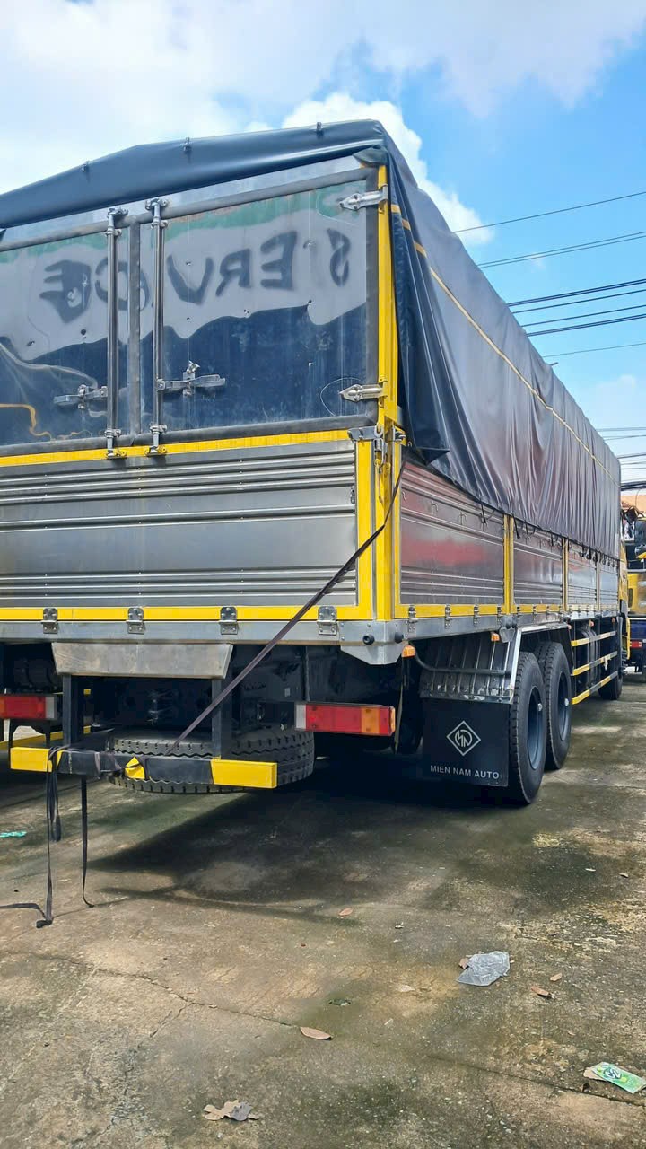 xe tải 3 chân dongfeng 13 tấn thùng bạt xe tải 3 chân dongfeng 13 tấn thùng bạt