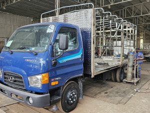 hyundai mighty w750/w750l e5 thùng bạt