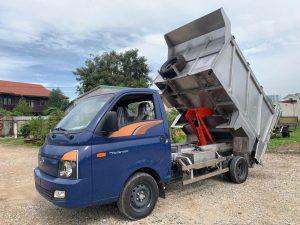 hyundai h150 chở rác 5 khối