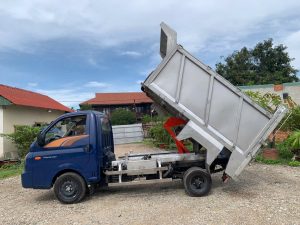 hyundai h150 chở rác 5 khối